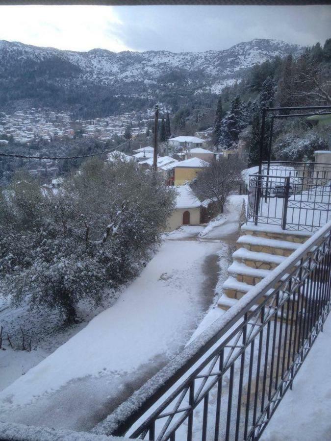 Christos House Villa Kariá Buitenkant foto